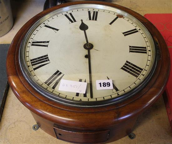 Victorian wall clock
